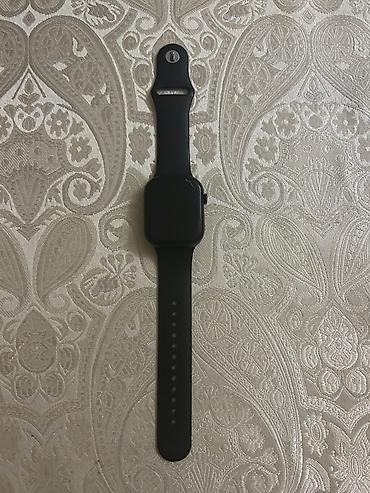 смарт часы: Qara rəngli ağıllı saat 10 seriya 46mm - Kvadrat formalı sensorlu — 1
