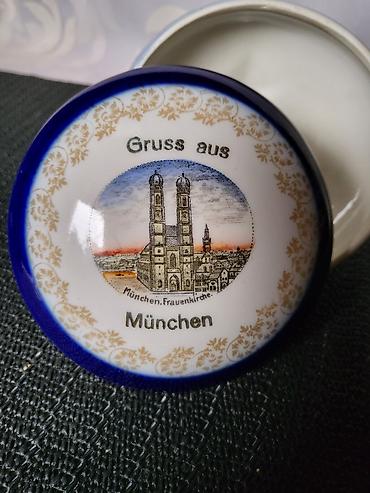 Ostali antikviteti: Satula Thuringen porcelan 1950 do 1970g.Nemacka. Nemacka porcelanska — 7
