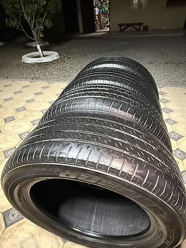 aeolus e70: Шины 235 / 55 / R 18, Лето, Б/у, Комплект, Внедорожные (АТ/МТ), Япония, Bridgestone — 5