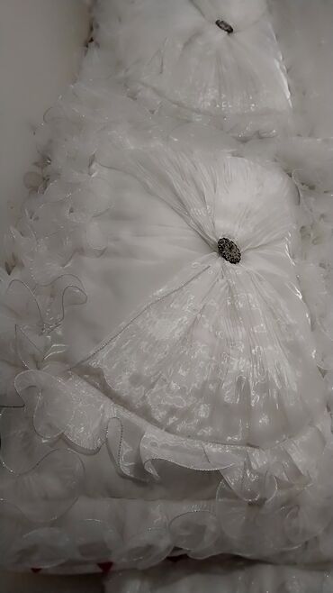 Örtüklər: Yataq üçün Yeni rəng - Ağ Yataq örtüyü — 7