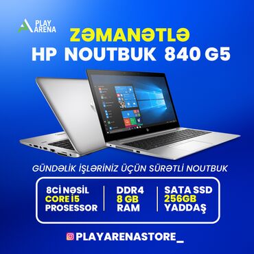 irşad telecom notebook: İşlənmiş HP EliteBook, 14 ", Intel Core i5, 256 GB, Pulsuz çatdırılma