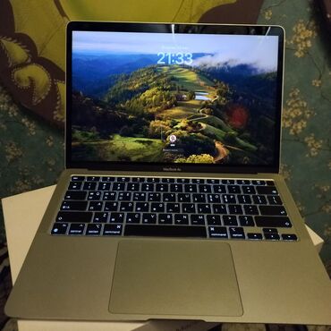 Ноутбуки: Ноутбук, Apple, 8 ГБ ОЗУ, Apple M1, Б/у
