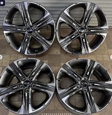 Диски: Литые Диски R 18 Kia, отверстий - 5, Б/у at lalafo.kg — 1 Диски: Литые Диски R 18 Kia, отверстий - 5, Б/у — 1