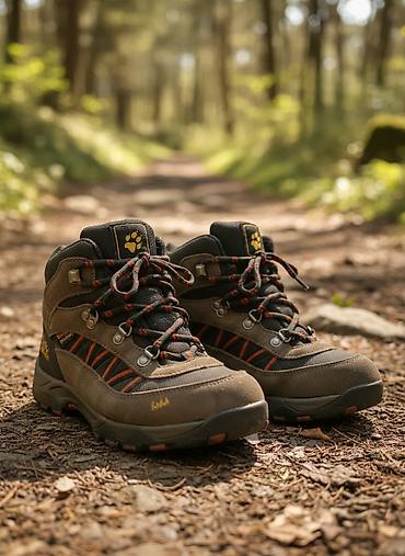 Детская обувь: Продаётся фирменная зимняя ботинка Jack Wolfskin оригинал на мальчика — 1