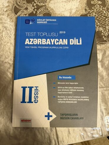 Testlər: İngilis dili Testlər 10-cu sinif, DİM, 1-ci hissə, 2019 il — 5