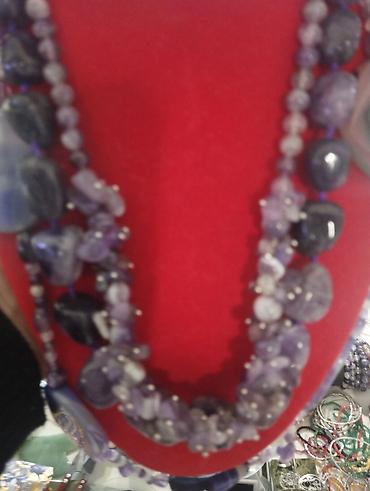 Наборы украшений: Набор браслетов из натуральных камней на эластичной нити. Украшения из — 12