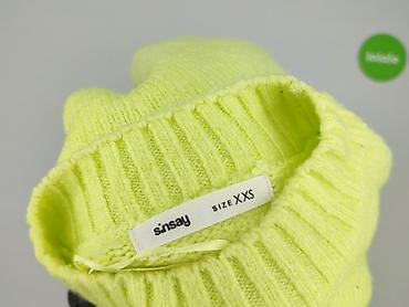 sweter bialy: Sinsay, Sweter damski, rozmiar 2XS — 5
