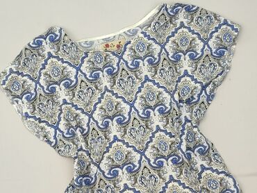 allegro marynarki damskie: Blue, Women's blouse, size S (EU 36)