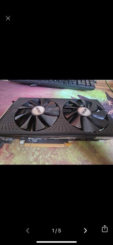 Videokartlar: Videokart AMD Radeon RX 580, 4 GB, İşlənmiş