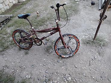 bmx 20: BMX tipli uşaq/yeniyetmə velosipedi - Çərçivə: polad, yuxarıdan əyri — 2