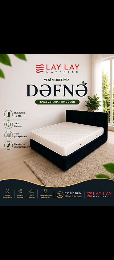 havalı döşək: Yeni, Ortopedik matras, İki nəfərlik — 1