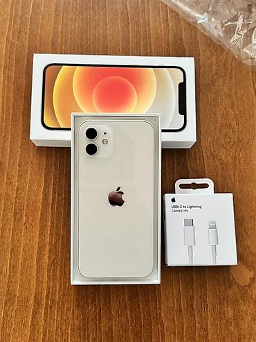 iped mini 5: IPhone 12, 64 GB, Ağ, Face ID — 1
