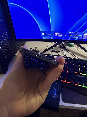 Apple iPhone: IPhone 12 Pro Max, 256 GB, Pacific Blue, Face ID, Barmaq izi — 2