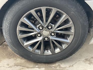 Шины и диски: Комплект оригинальных дисков Toyota Камри 50 - Диаметр: 16 - — 5