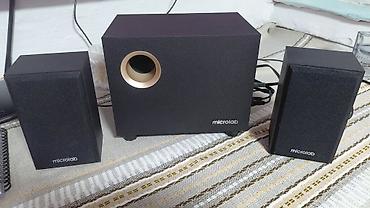 подголовники с монитором: Акустическая система Microlab M-105 (2.1) - Комплект: сабвуфер + 2 — 1