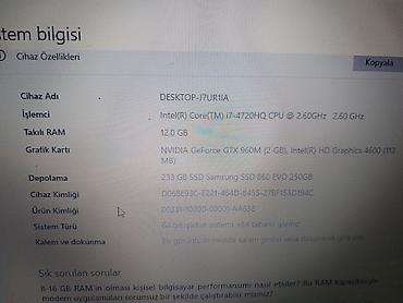 dell exos 7e2000: İşlənmiş Lenovo IdeaPad, 15.6 ", Intel Core i7, 256 GB, Pulsuz çatdırılma, Ödənişli çatdırılma — 7