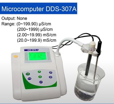 Дрели: Laboratoriya keçiriciliyi ölçmə cihazı. Mikrokompüter Model: DDS-307A