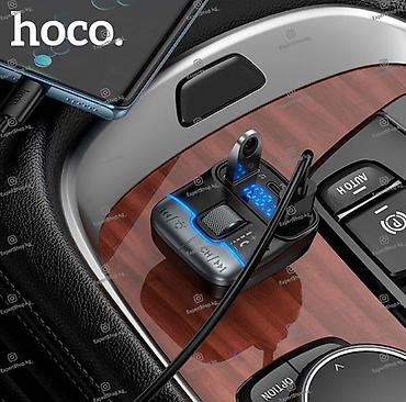 bluetooth модулятор: Модулятор Hoco DFM02 — автомобильный FM-трансмиттер с функцией быстрой — 2