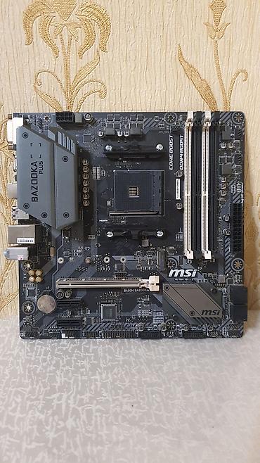 Ana platalar: Ana Platası MSI B450 İşlənmiş — 2