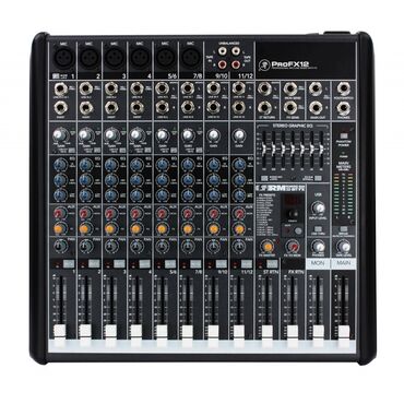 sound: Mackie ProFX12 Suited For:Stage/Live Sound, Recording & Live