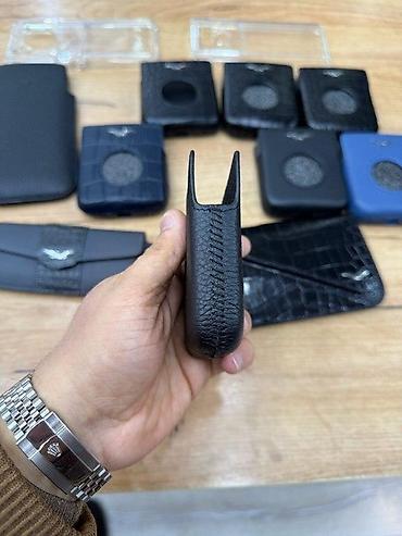 kabrolar telefon ucun: Vertu Ironflip Calf Skin Jade Black 512GB/12GB Exclusive New Vertu — 7