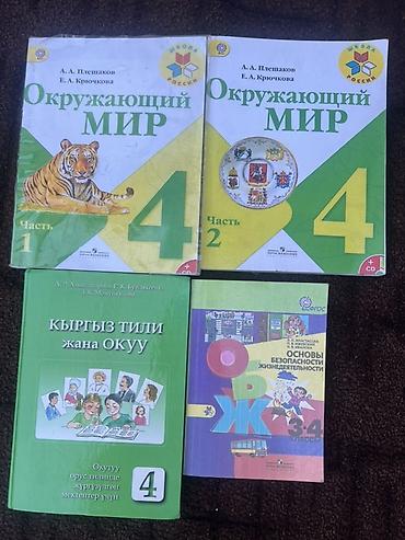 Комплект учебников для начальной школы (4 класс): - Окружающий мир, 4