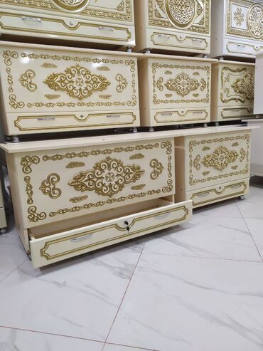 Сундуки: Сундук, Новый, Для приданого невесты, Дерево, цвет - Белый — 4