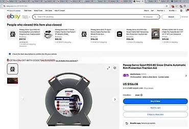 Auto oprema: Pewag Servo Sport RSS 80 – automatski lanci za sneg sa zaštitom felni — 2