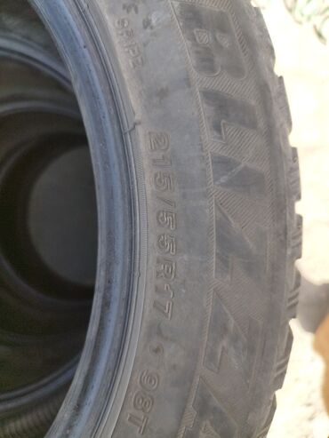 шины 21555 r17 зима: Шиналар 215 / 55 / R 17, Winter stud, Комплект, Жеңил унаалар, Bridgestone