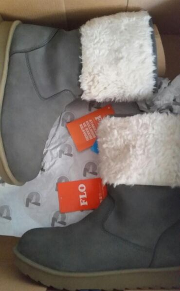 Botinka və botilyonlar: FLO, Ölçü: 35, rəng - Boz, Yeni — 7