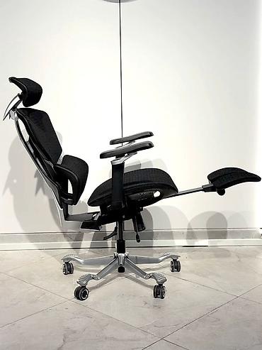 Офисные кресла: Офисное кресло, Новый, С колесиками, цвет - Черный, Бесплатная доставка — 4