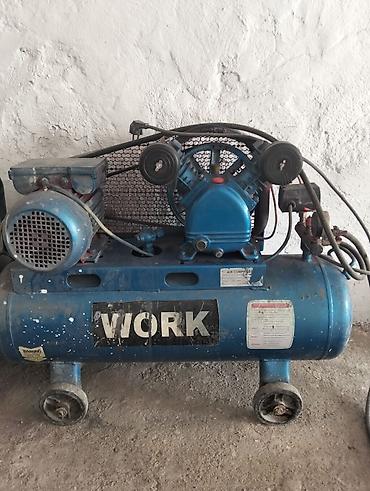 ulduz acar dəsti: Sənaye tipli hava kompressoru - Marka/model: WORK (etiket üzərində — 1