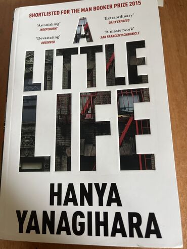 Kitablar, jurnallar, CD, DVD: A little life by hanya yanagihara