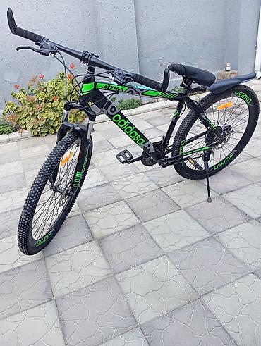 mtb velosipēdi: Çox az sürülüb MTB dağ velosipedi – Odiosa markalı, qara-yaşıl dizayn — 4