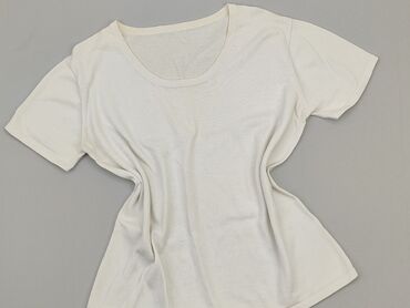 białe t shirty v neck: T-shirt, 3XL, stan - Dobry