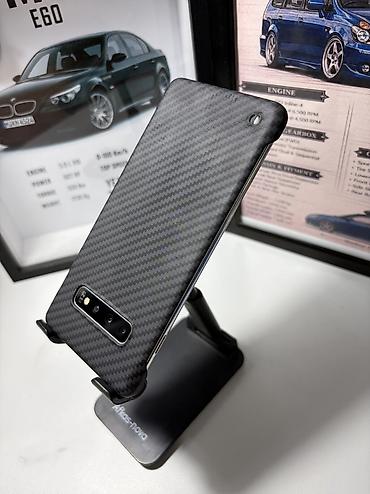 с 10: Samsung Galaxy S10 Plus, Б/у, 128 ГБ, цвет - Голубой, 1 SIM, 2 SIM — 10