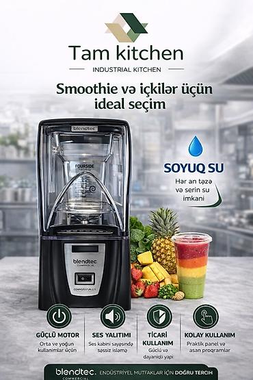 Blendtec Connoisseur 825 kommersiya blenderi – smoothie və içkilər lalafo.az -da Blendtec Connoisseur 825 kommersiya blenderi – smoothie və içkilər