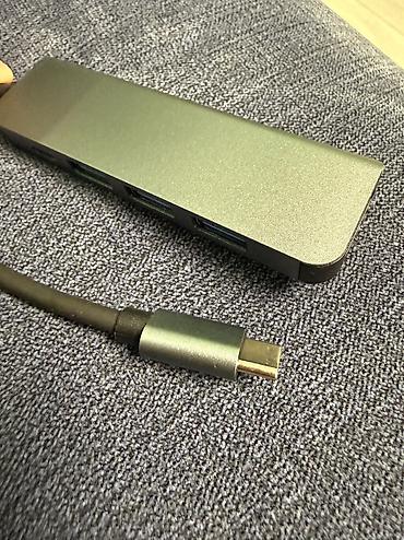 hoco e96a: Usb hub с hdmi портом. поддержка 4к-2к изображений. можно выводить — 3
