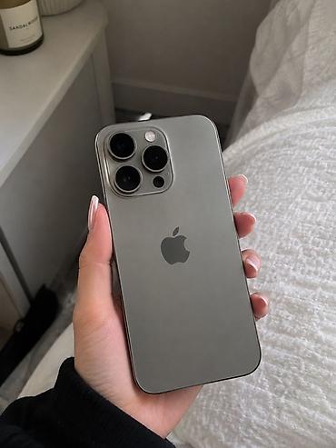 IPhone 15 Pro, Б/у, 128 ГБ, Графит, Зарядное устройство, Защитное стекло, Чехол, 80 % at lalafo.kg IPhone 15 Pro, Б/у, 128 ГБ, Графит, Зарядное устройство, Защитное стекло, Чехол, 80 %
