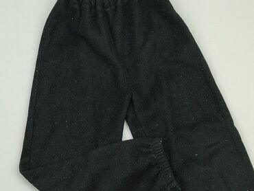 stradivarius spodnie czarne: Spodnie dresowe, 4-5 lat, 110, stan - Dobry