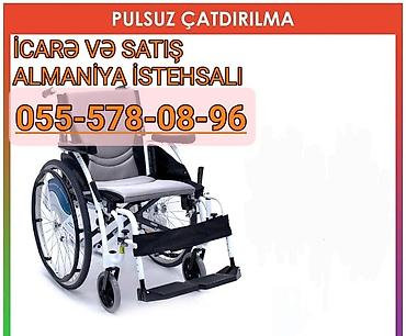tibbi araba: Məhsul: Manual əlil arabası Xüsusiyyətlər: - Almaniya istehsalı — 1
