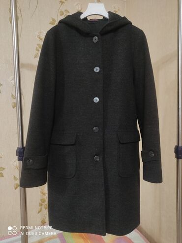 рубашка пальто: Пальто, Классика, Осень-весна, Кашемир, По колено, S (EU 36), M (EU 38)