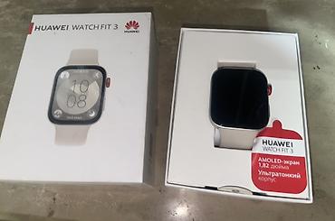 huawei ekran: Məhsul: Huawei Watch Fit 3 ağıllı saat Ideal vəziyyətdədir,tam — 4