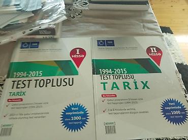 Тесты: Məhsul: “1994–2015 Test Toplusu – Tarix” kitabları (I hissə və II — 1