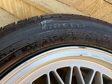 bmw tekeri: Məhsul: 1 ədəd Bmw orijinal BBS disk + şin Salam Bmw orijinal BBS disk — 4