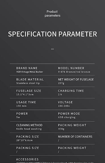 Trimmerlər və saç qırxan maşınlar: Saç qırxan maşın, Vgr, Yeni, Pulsuz çatdırılma, Ödənişli çatdırılma, Rayonlara çatdırılma — 3