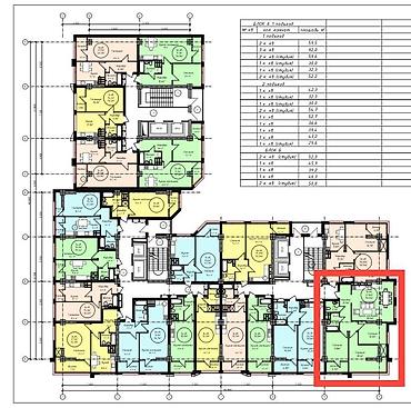 ошский район: 3 комнаты, 92 м², Шлагбаум Элитка, 12 этаж, ПСО (под самоотделку) — 3