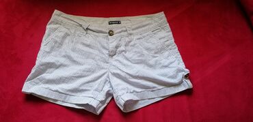 terranova zenske pantalone: M (EU 38), Pamuk, bоја - Bela, Prugasti