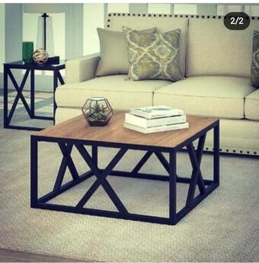 Masalar: Qonaq masası, Açılmayan, Taxta, Dördbucaq masa — 7