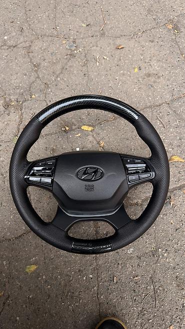 cg 125: Руль Hyundai 2017 г., Б/у, Оригинал, Корея — 1
